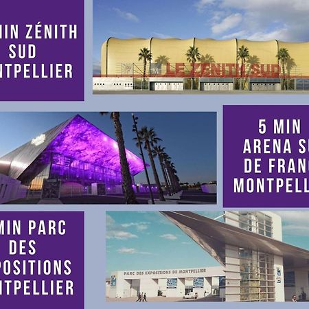 T2 Cubano Montpellier Parking Proche Plages Екстериор снимка